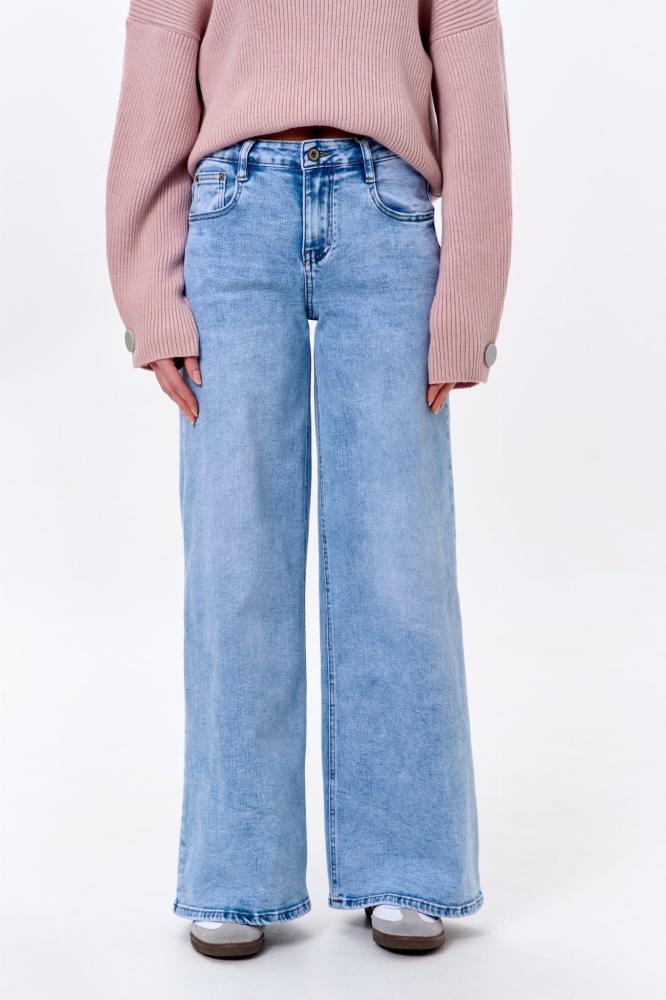 Jeansy Damskie 3D 9267 Light Jeans
