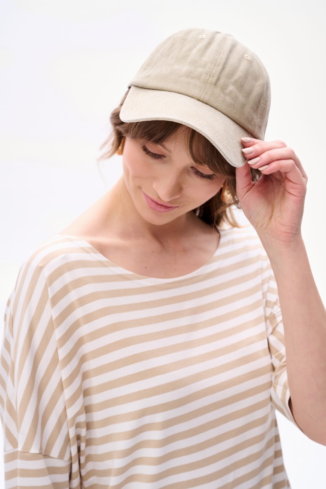 Czapka z Daszkiem Y-04-1 Beige