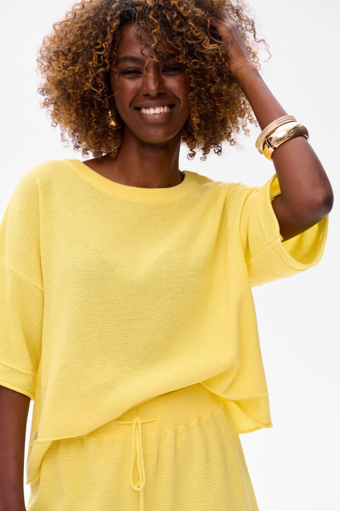 Bluzka Damska Klaymi Yellow