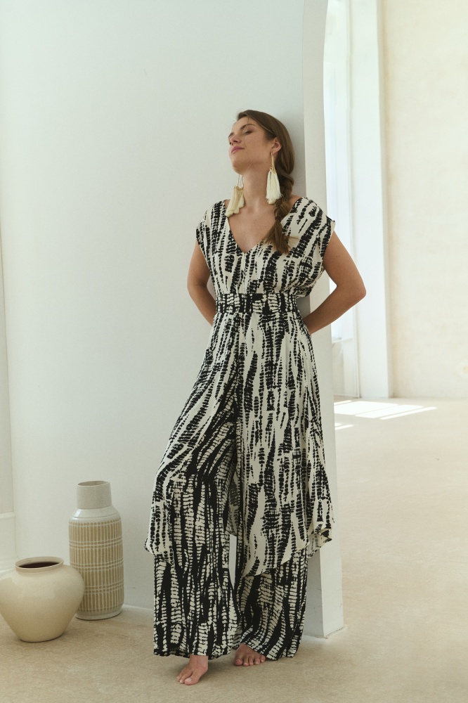 Tunika Damska Rayon Pannaccotta