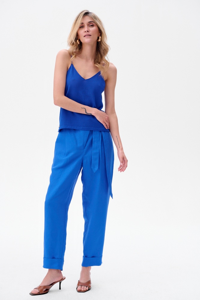 Bluzka Damska Top Lena Electric Blue