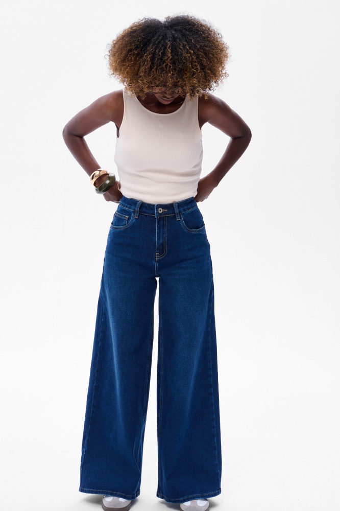 Jeansy Damskie 3D 9298 Denim