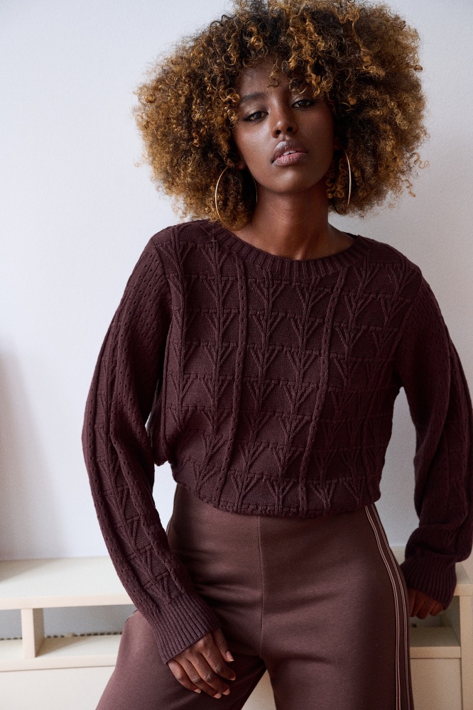 Sweter Damski Betania Dark Chocolate