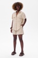 Koszula Damska Tassel Light Beige