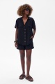 Koszula Damska Tassel Black