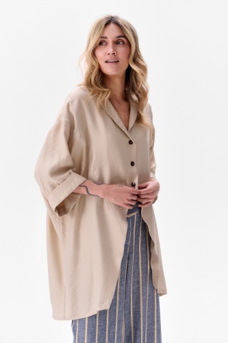 Koszula Damska Rozalia Light Beige