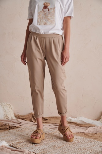 Spodnie Damskie Polo BS Cappucino