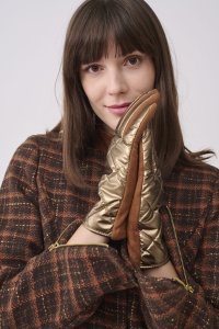 Rękawiczki Damskie W-8 BS Miedziany