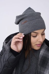 Czapka Damska Łapa BS Grafit