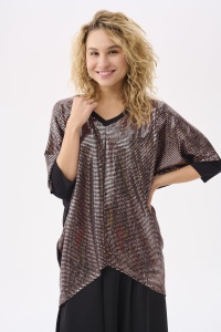 Bluzka Damska Akkra BS Różowe Złoto