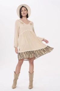 Sukienka Caran BS Beż 
