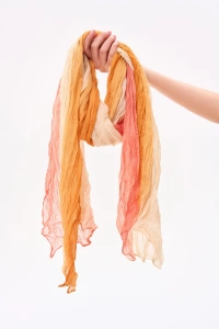 Szal Damski SP-59 BS Musztarda / P. Róż