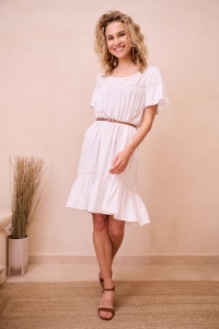 Sukienka Moss BS Ecru