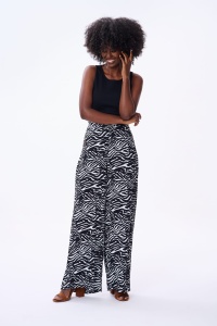 Spodnie Damskie Queen BS Drobna Zebra