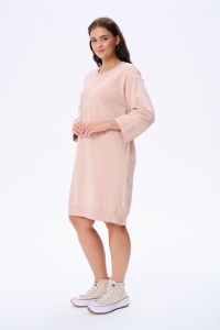 Sukienka Nikki Plus Size Jasny Beż