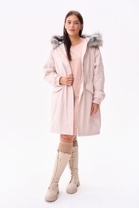 Kurtka Damska Sharona Plus Size Jasny Beż