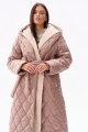 Płaszcz Damski Elsu Plus Size Latte
