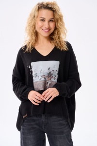Sweter Damski Calma Czarny