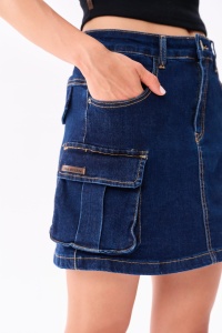 Spódnica BS 3D 1667 Jeans