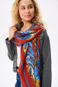 Szal Damski  AW24 #17 BS Cegła