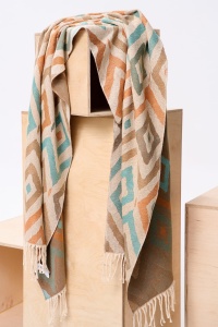 Szal Damski Double Face AW24 #6 BS Multikolor