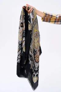 Szal Damski AW24 #18 BS Czarny