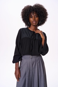 Bluzka Damska Teresa Czarny