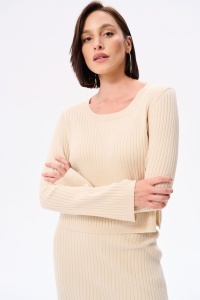 Bluzka Damska Trixy Jasny Beż