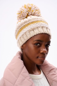 Czapka Damska Isla BS Beż Mel. / Miodowy