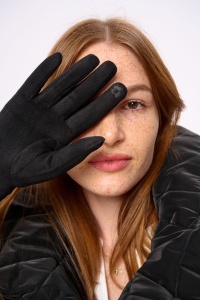 Rękawiczki Damskie AW24 #3 BS Czarny