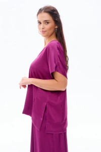 Bluzka Damska Cygaro BS Śliwka