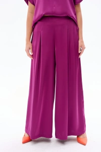 Spodnie Damskie Cygaro BS Śliwka