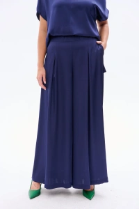 Spodnie Damskie Cygaro BS Granat