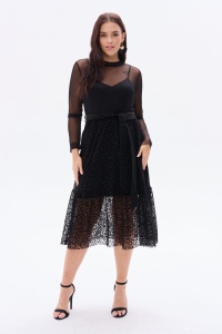 Sukienka Leona Czarny