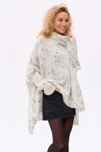 Sweter Damski Tris Ecru Melanż