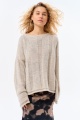 Sweter Damski Levi Kość Słoniowa Melanż