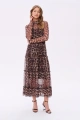 Sukienka Asma Spots / Warm Beige 