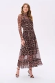 Sukienka Asma Spots / Warm Beige 