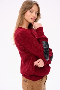 Sweter Damski Nirad Karmazyn