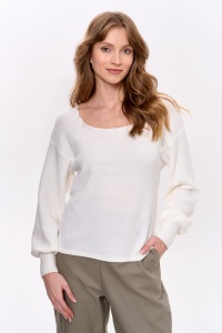 Sweter Damski Turan Ecru