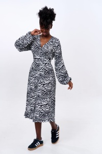 Sukienka Lena Zebra Black / White
