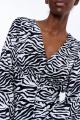 Sukienka Lena Zebra Black / White