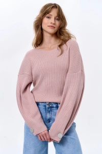 Sweter Damski Flavio Powder Pink