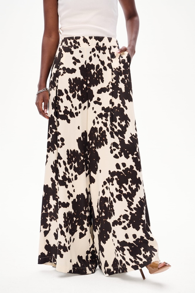 Spodnie Damskie Lamonde Vanilla / Dark Chocolate