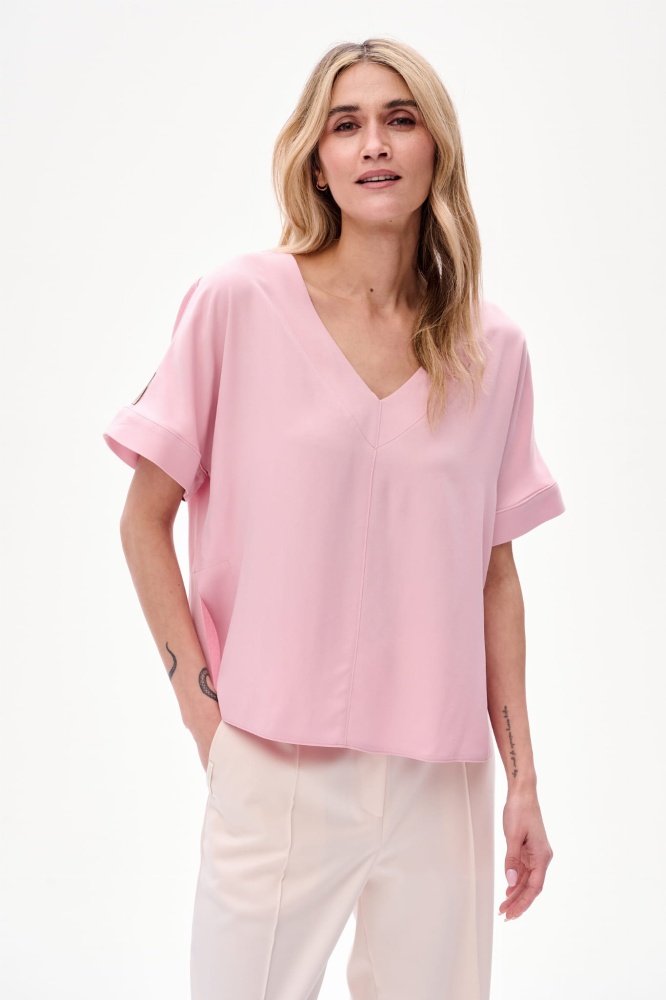 Bluzka Damska Texo Powder Pink