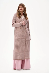 Płaszcz Damski Klara Warm Beige / Ecru