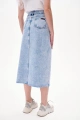 Spódnica Damska 3D 9207 Jeans