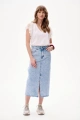 Spódnica Damska 3D 9207 Jeans