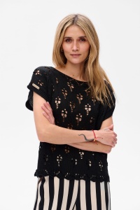 Bluzka Damska Floris Black