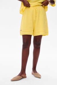 Szorty Damskie Klaymi Yellow